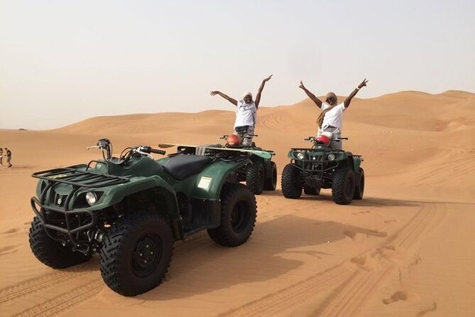 Dubai Self-drive Quad Bike, Sand Boarding, Camels & Refreshments - Booking, weather, and timing advice