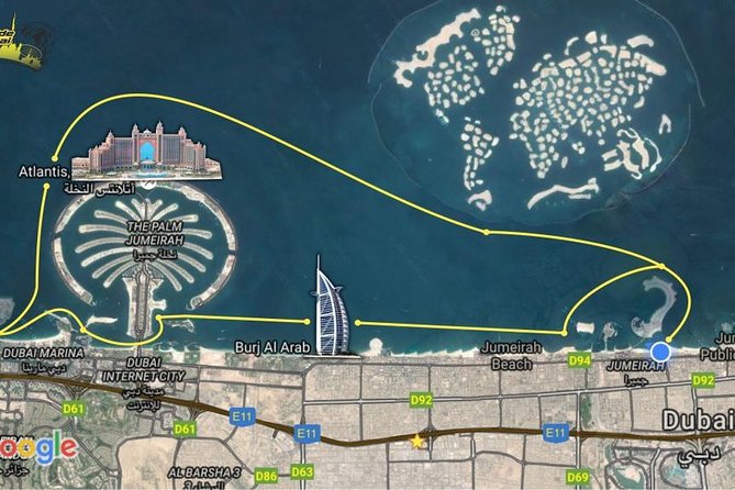 Dubai Sightseeing Tour - Sheikh Zayed Road and the high-rise city