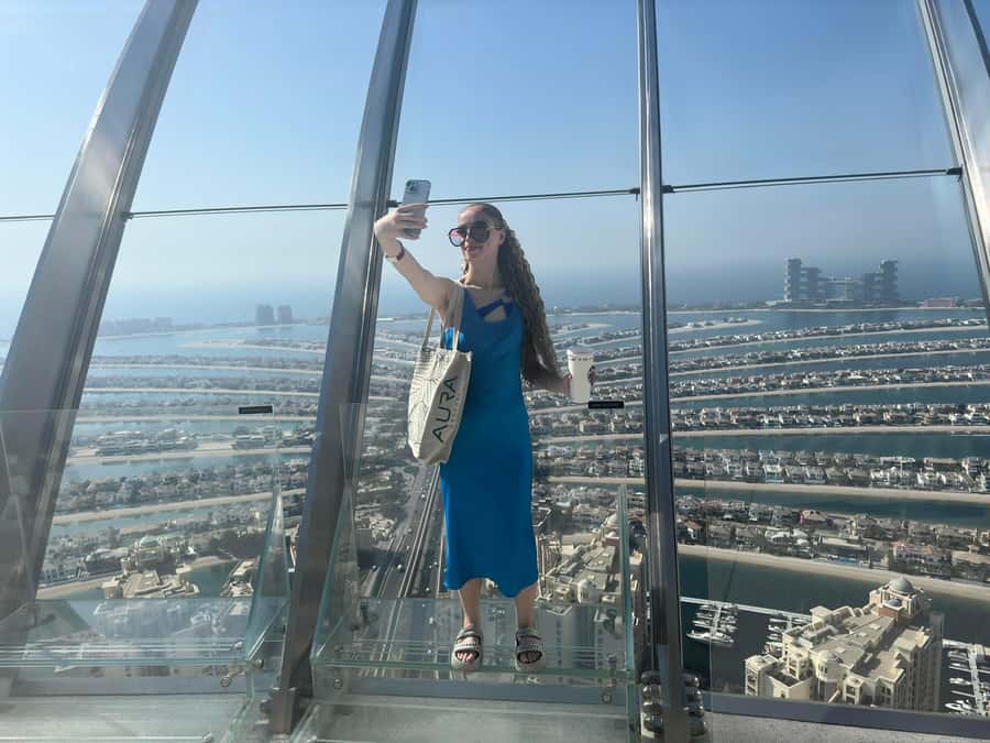 Dubai: Sky Pool and Palm Observatory Access - Several hours at the Sky Pool