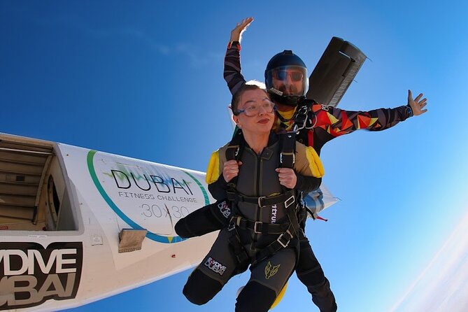 Dubai Skydive Tandem Over The Palm including Transfers - Check-in, ID, and preparation