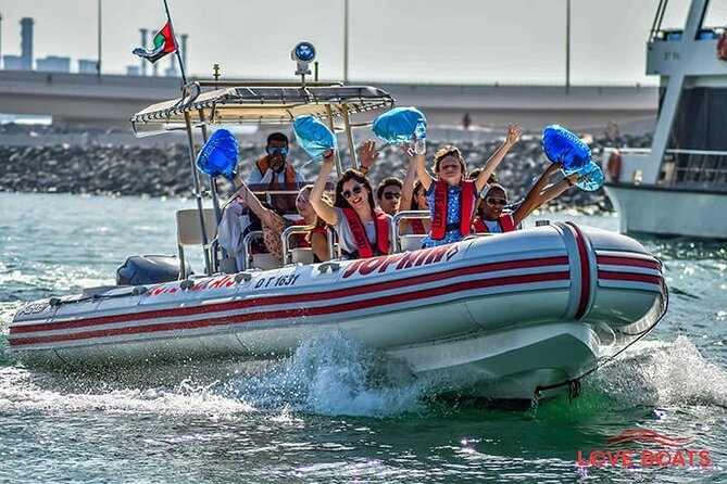 Dubai Speed Boat Tours: Marina, Atlantis and Burj Al Arab - Leaving Dubai Marina with a Small Group