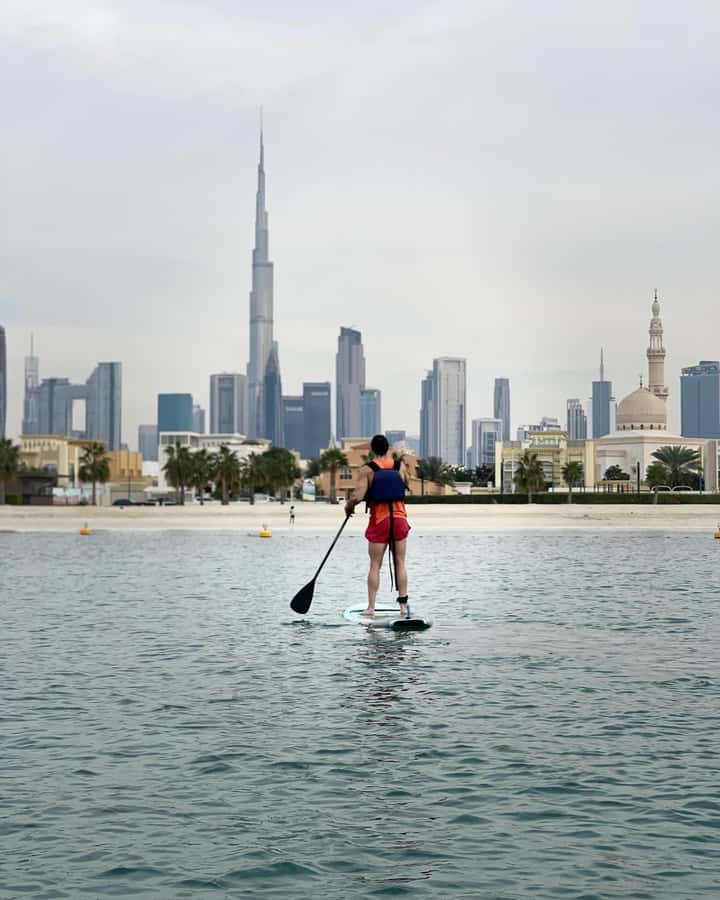 Dubai: Stand-Up Paddle Boarding with Burj Khalifa View - Why paddleboarding gives Dubai a different view