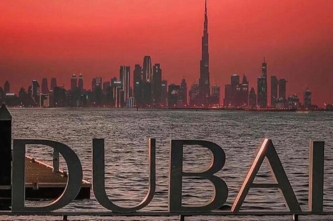 Dubai stopover tour with airport transfers & flexible durations - Jumeirah Beach and the Burj Al Arab view
