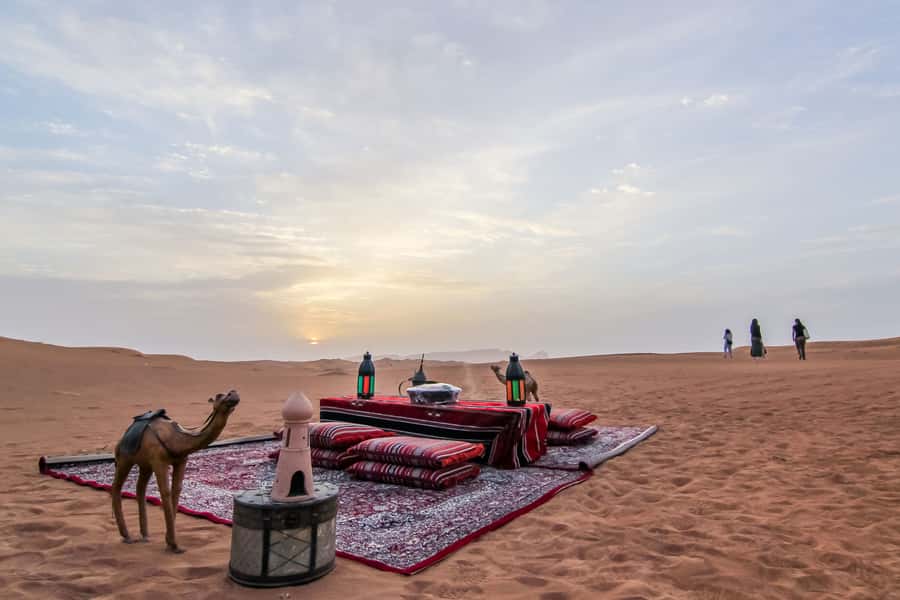 Dubai: Sunrise Desert Jeep Safari with Wildlife Experience - Al Qudra Lakes and the surprise of flamingos