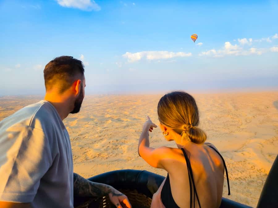 Dubai: Sunrise Hot Air Balloon Ride with Transfers - What $247 really buys you