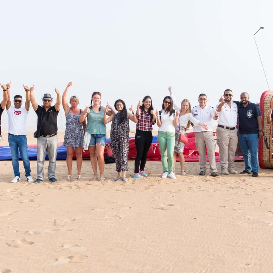 Dubai: Sunrise Hot Air Balloon Tour with E-Certificate - The main strengths and weak spots