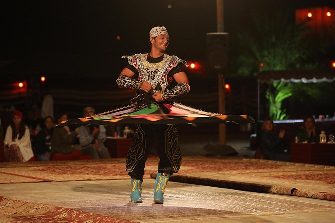 Dubai Sunset Camel Trekking with Shows & BBQ Dinner - The sunset camel ride and desert views