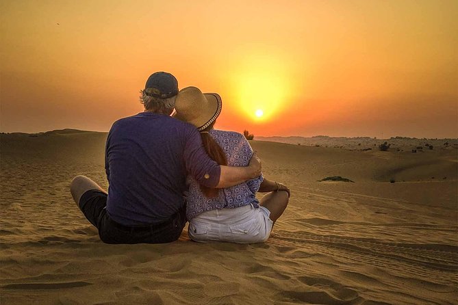 Dubai Sunset Camel Trekking with Shows & BBQ Dinner - Arriving at Al Khayma Desert Camp