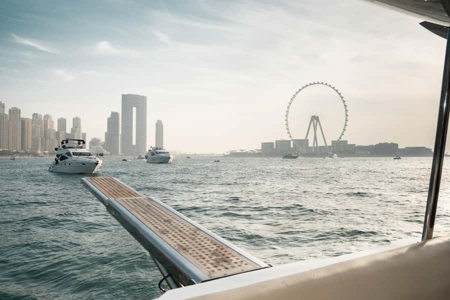 Dubai: Sunset & Night Cruise with Bites and Drinks - Burj Al Arab and the best photo moments
