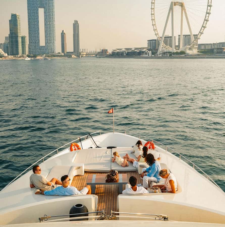 Dubai: Superyacht Experience with Live Music & Drinks - DJ sets, saxophone, and the party atmosphere