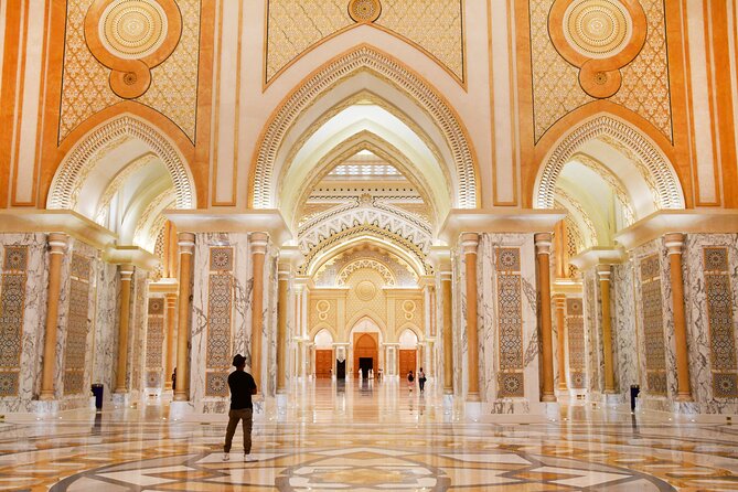 Dubai to Abu Dhabi Day Trip: Grand Mosque, Palace & Etihad Towers - The Dubai pickup and road to Abu Dhabi