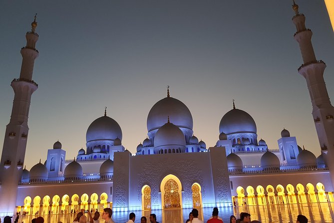 Dubai to Abu Dhabi Full Day Tour with Grand Mosque - Emirates Palace and Etihad Towers are quick city views