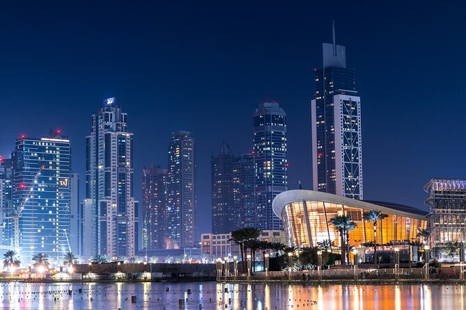 Dubai Tour At Night - Palm Jumeirah and the Atlantis View