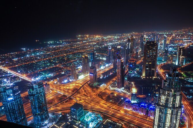 Dubai Tour At Night - Jumeirah Mosque in 20 Minutes