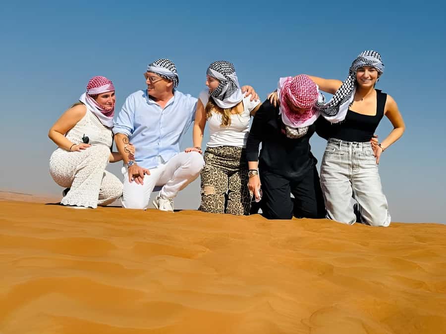 Dubai: Tour with BBQ Dinner, Camel Ride, & Traditional Show - Weather, clothing, and comfort