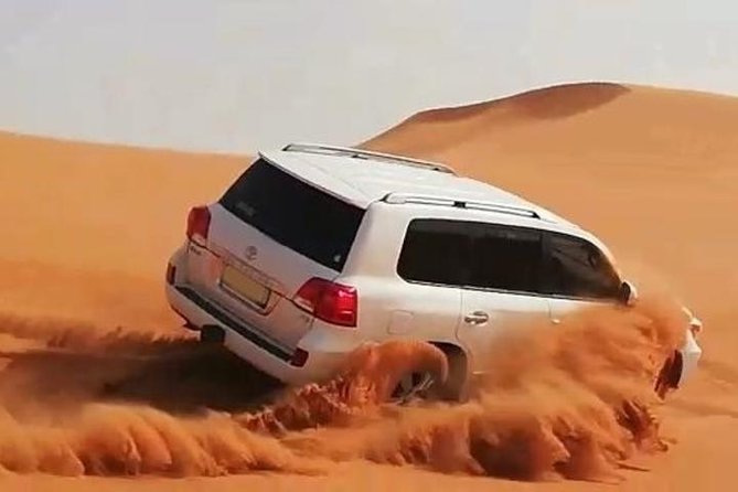 Dubai: Unique MORNING 4WD Red Dunes Safari incl. 30min Quad Bike - The value of $64 per person