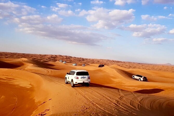 Dubai: Unique MORNING 4WD Red Dunes Safari - What happens at Lahbab’s Red Dunes