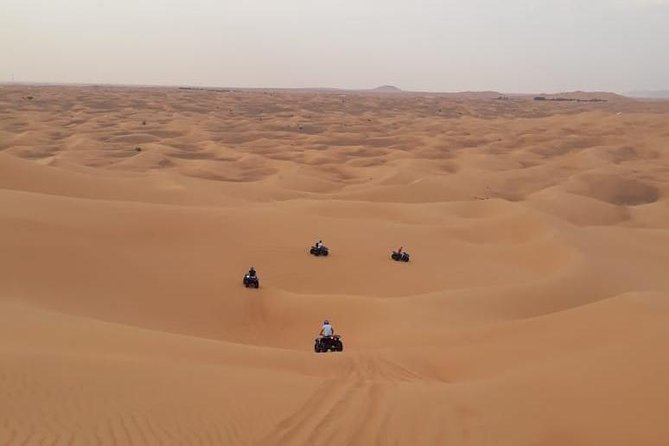 Dubai: Unique MORNING Quad Bike Red Dunes Safari - The Quad Bike Ride Across High Dunes