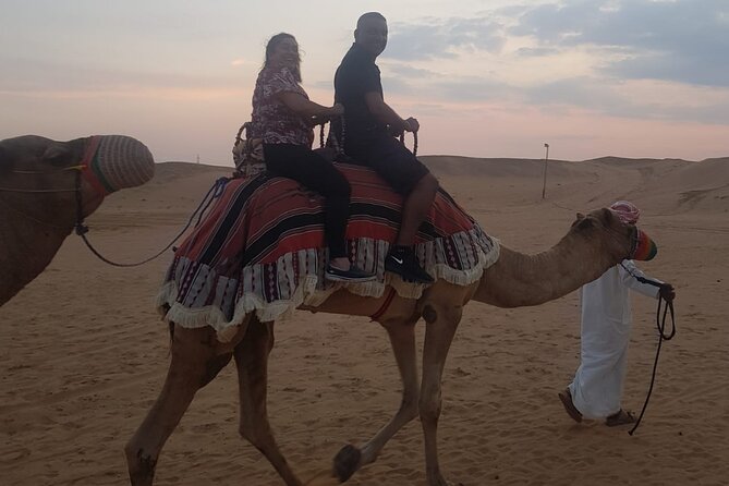 Dubai: Unique SUNSET 4WD Red Dunes Safari - From open sand to a traditional desert camp