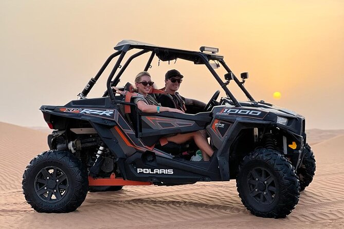 Dubai: Unique SUNSET Buggy Red Dunes Safari - The one-hour buggy ride in the red dunes