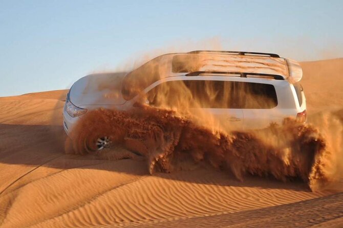 Dubai4x4 Evening Desert Safari,Camel Ride,4 Live Shows,BBQ Dinner - Why the $45 price makes sense
