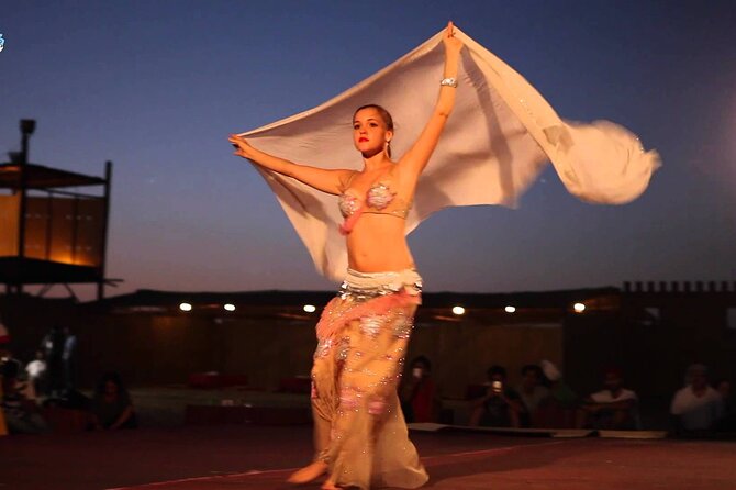 Dubai4x4 Evening Desert Safari,Camel Ride,4 Live Shows,BBQ Dinner - Entering the Bedouin-style camp