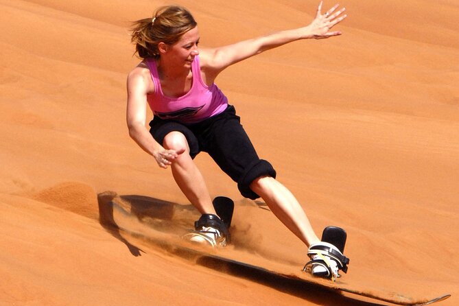 Dubai4x4 Evening Desert Safari,Camel Ride,4 Live Shows,BBQ Dinner - From Dubai pickup to the open sand