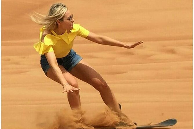 Dubia 4x4 Dune Bashing, Sandboarding, Camel Riding and Bbq Dinner - Sunset Photography Gives the Afternoon a Pause