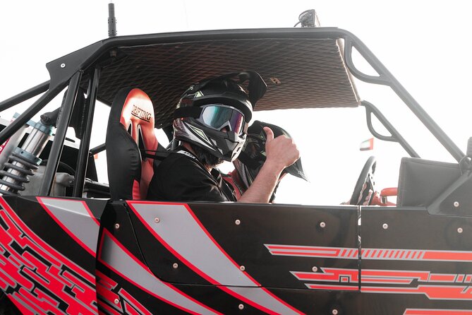 Dune Buggy Experience and Dinner at Mleiha Archaeological Center - Sandboarding on the taller dunes