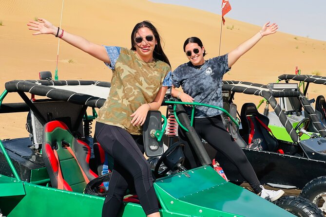 Dune Raiders - Preparing for the one-hour buggy ride