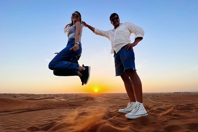 Dunes Safari Sandboarding and Photography in Desert - Lahbab’s high dunes and the photo stops