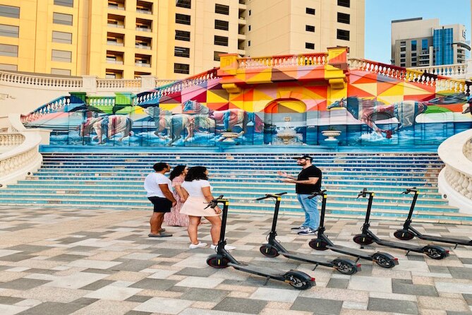 E-Scooter Guided Tour of Marina, JBR, Bluewaters Top Attractions - A quick look at Jumeirah Beach Residence