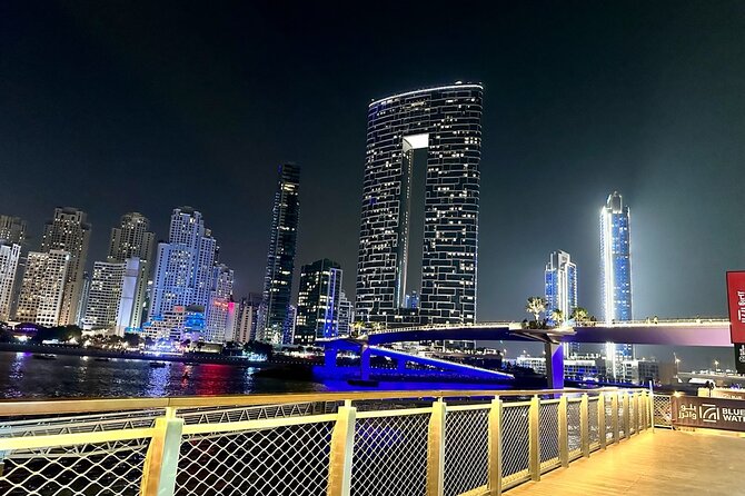 E-Scooter Guided Tour of Marina, JBR, Bluewaters Top Attractions - Dubai Marina and its waterfront views