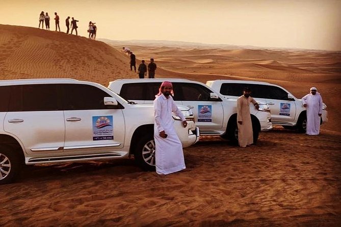 Early Morning Desert Safari With Camel Trekking Experience - Forty minutes of dune bashing