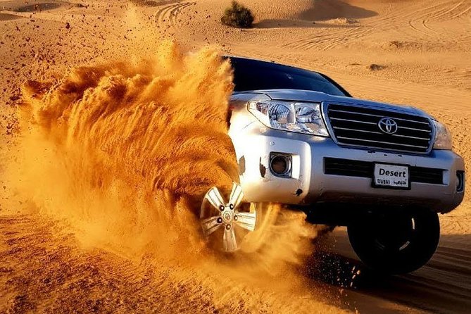 Enjoy Desert Safari With BBQ Dinner and Many More - Leaving Dubai Along Al Awir Road