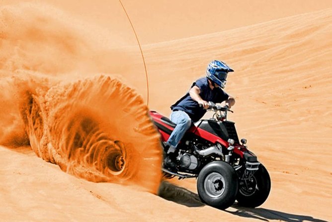 Enjoy Desert Safari With BBQ Dinner and Many More - Arabic Coffee, Dates, and Camp Arrival