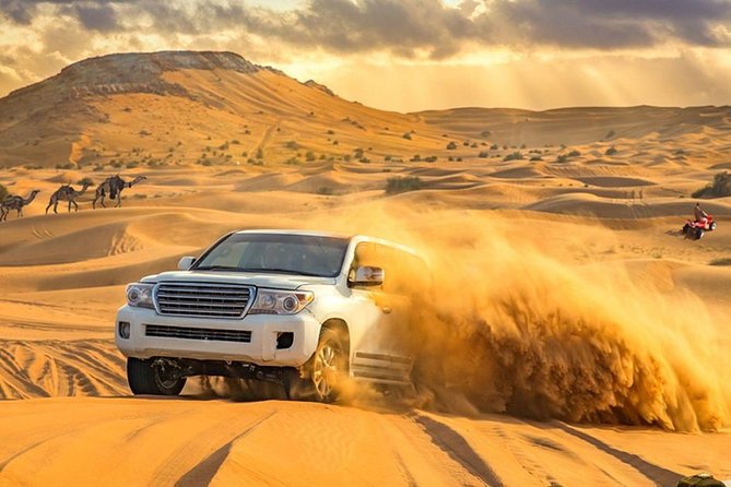 Evening Desert Adventure: Quad Biking, Sandboarding & Camel Ride - Pickup from Dubai and the drive to Lahbab