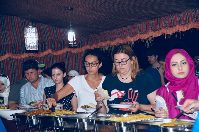 Evening Desert Safari Abu Dhabi with Hot BBQ Dinner - Tanoura dancing, belly dancing, and stargazing
