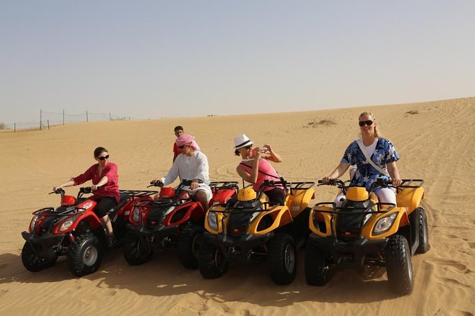 Evening Desert Safari BBQ Dinner With Quad Bike & Sand boarding - Key points to know before booking