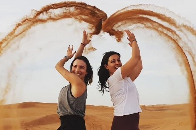 Evening Desert Safari & BBQ With Live Shows,Camel Ride,Falcon pic - The camel ride offers a slower view of Bedouin life