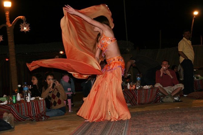 Evening Desert Safari & BBQ With Live Shows,Camel Ride,Falcon pic - Al Awir camp shifts the mood from action to entertainment