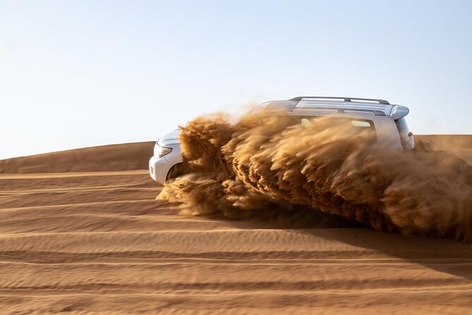 Evening Desert Safari & BBQ With Live Shows,Camel Ride,Falcon pic - The timing suits an afternoon booking