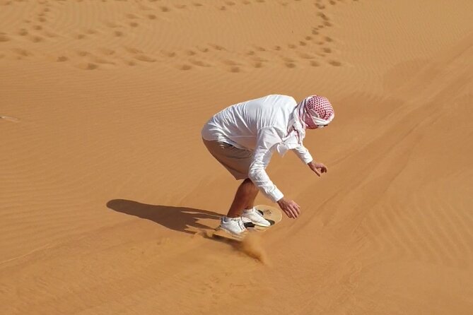 Evening Desert Safari Dubai BBQ Dinner Dune Bashing Dune Buggy - Refreshments Before the Camp Dinner