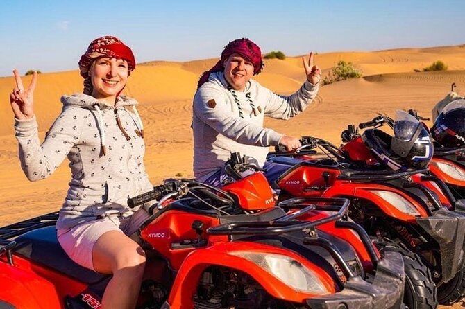 Evening Desert Safari from Dubai with Quad Bike Ride - From Dubai streets to Lahbab’s red dunes
