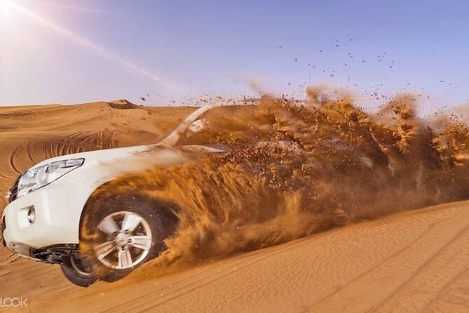 Evening Desert Safari from Dubai with Quad Bike Ride - Dune bashing, high dunes, and sunset photos