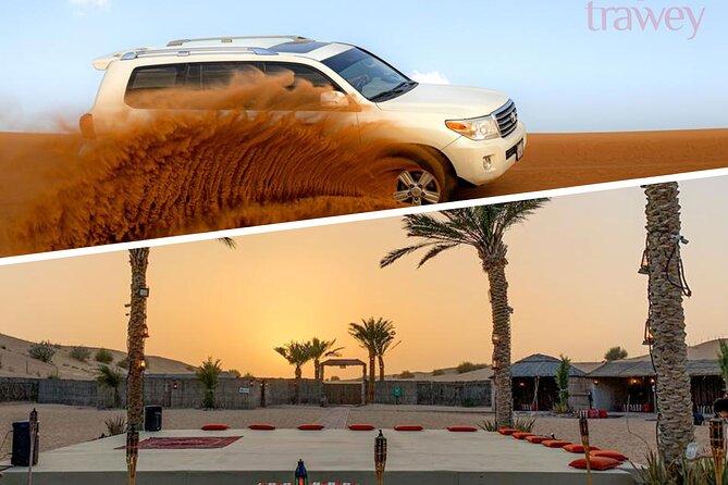 Evening Desert Safari in Dubai, Sandboard & BBQ Dinner - What dune bashing feels like in practice