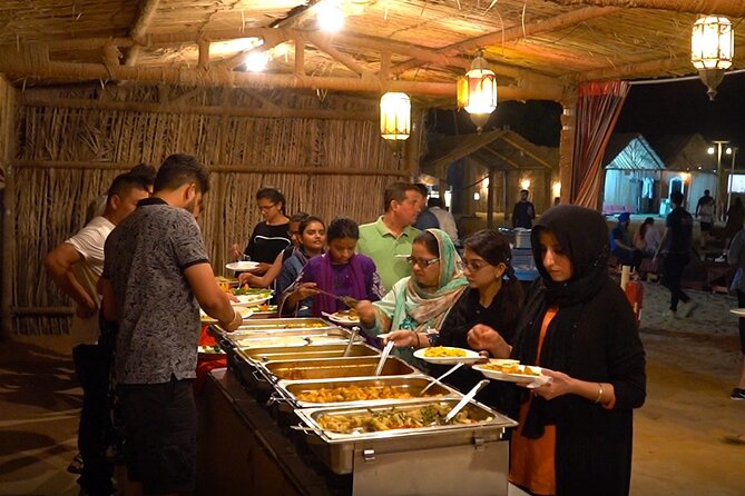 Evening Desert Safari Tour With Dinner & Entertainment - Fire Show, Tanura Dance, And Belly Dance
