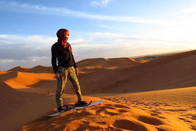 Evening Desert Safari Tour with Sand Surfing, BBQ Dinner (Exclusive Car) - Arabic coffee, camel riding, and the desert camp