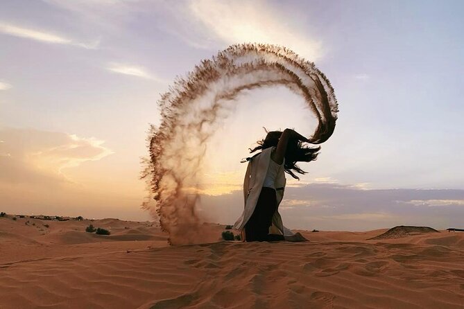 Evening Desert Safari Tour with Sand Surfing, BBQ Dinner (Exclusive Car) - BBQ dinner and live entertainment