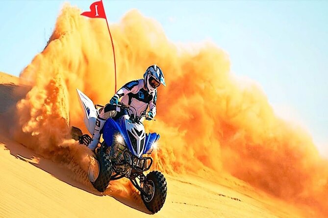 Evening Desert Safari with BBQ Dinner & self-drive Quad biking - Hotel pickup sets the rhythm